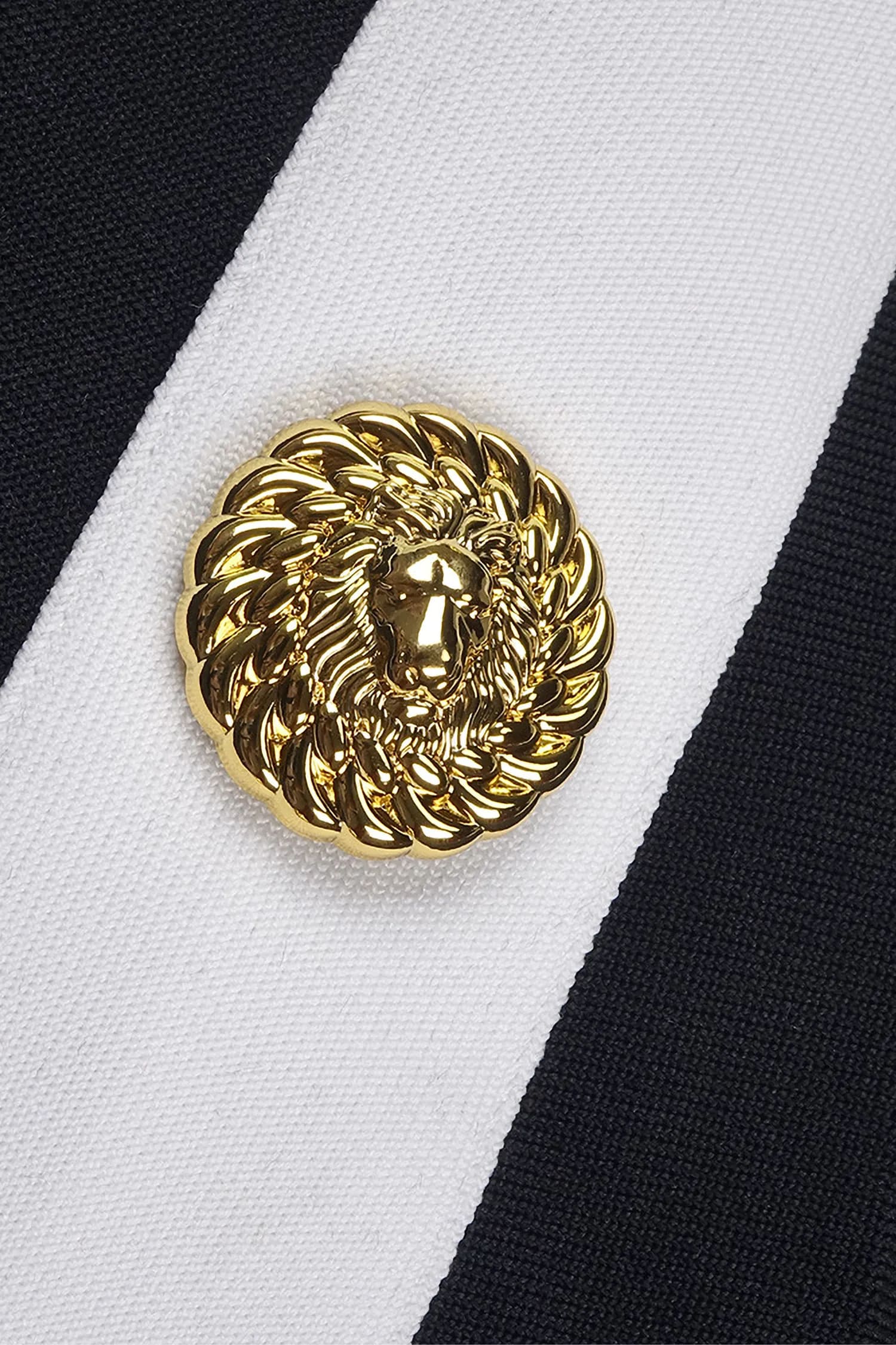 Black And White Halter Skater Dress