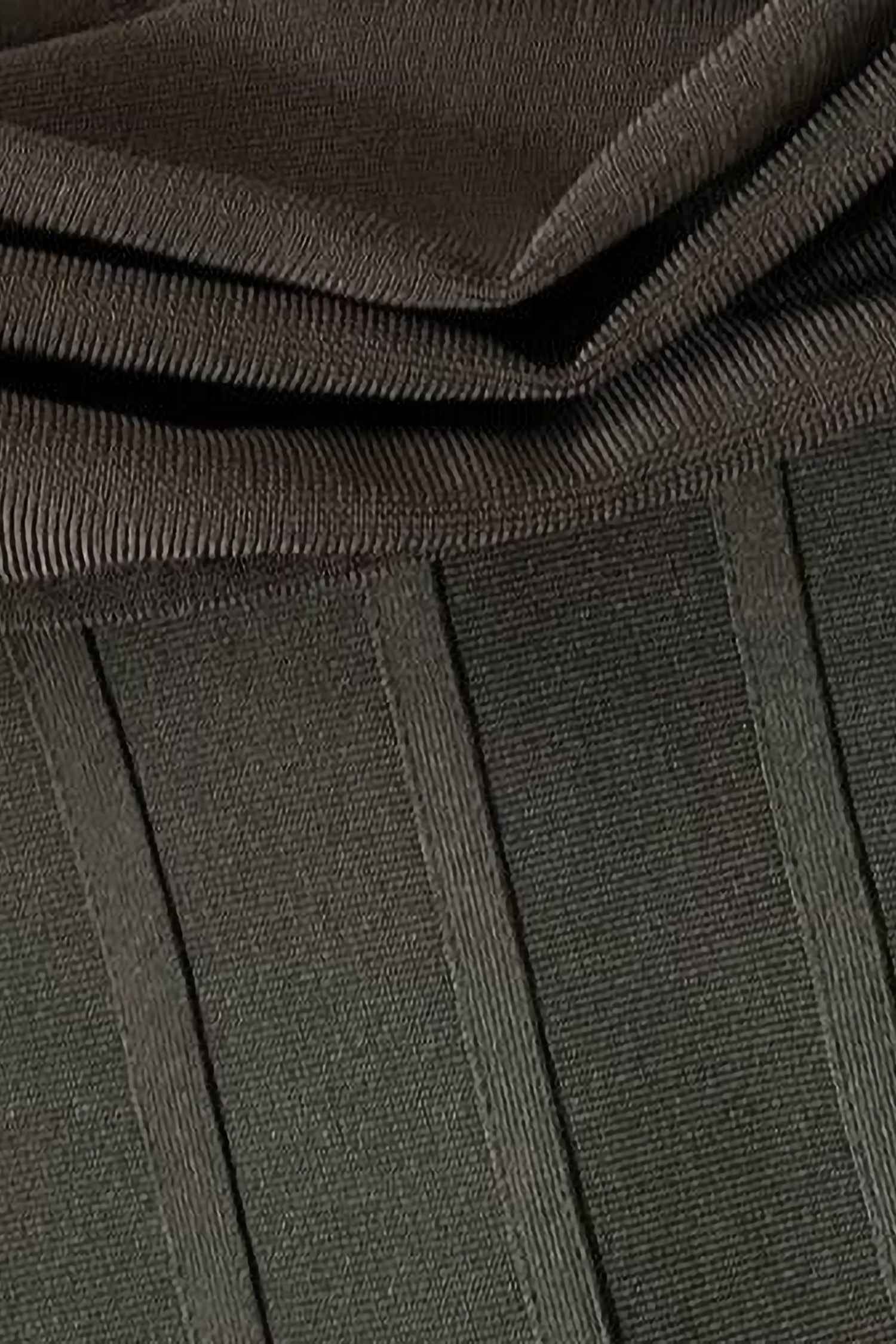 Black Rhinestone Strapless Corset Mini Fringe Dress Dress