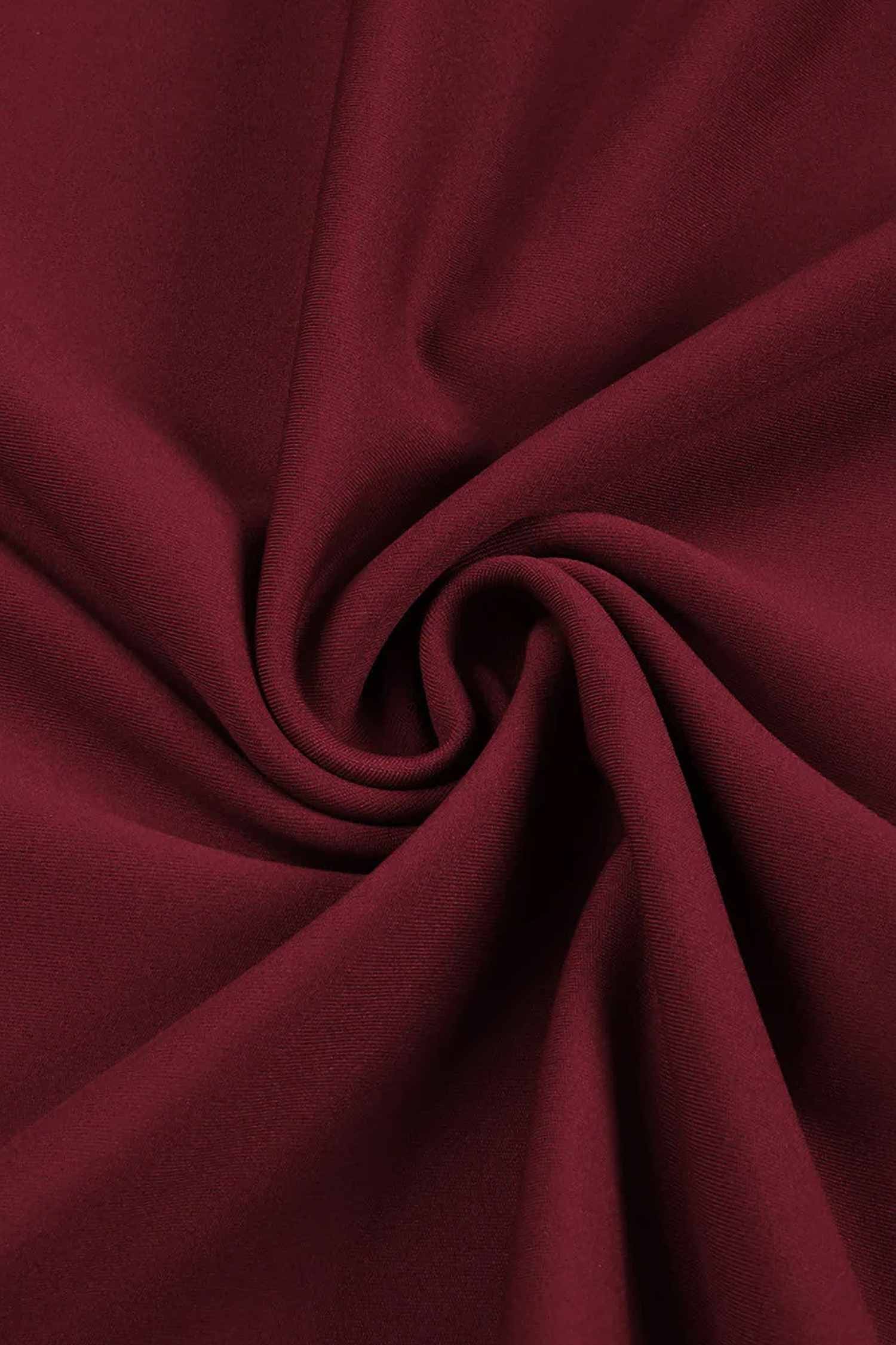 Burgundy Mesh Panel Sleeveless Maxi Dress Dress