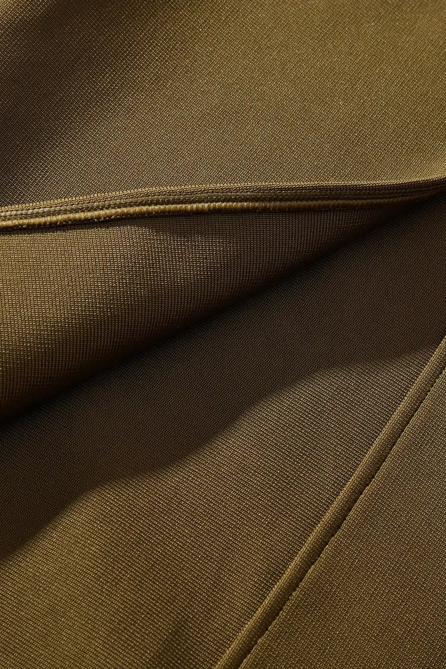 Olive Green Fringe Halter Maxi Dress Dress