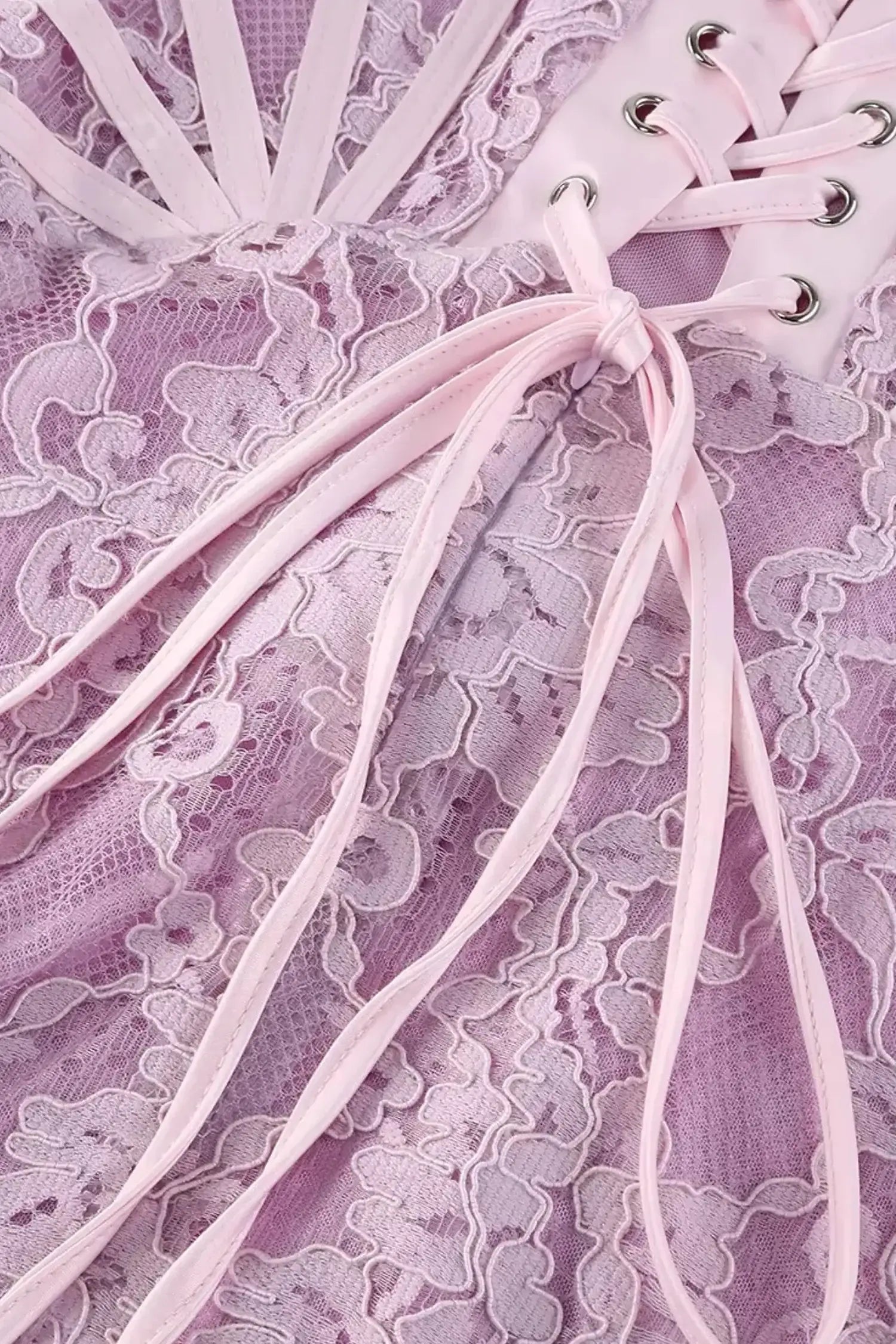 Strapless Pink Corset Mini Ruched Dress Dress