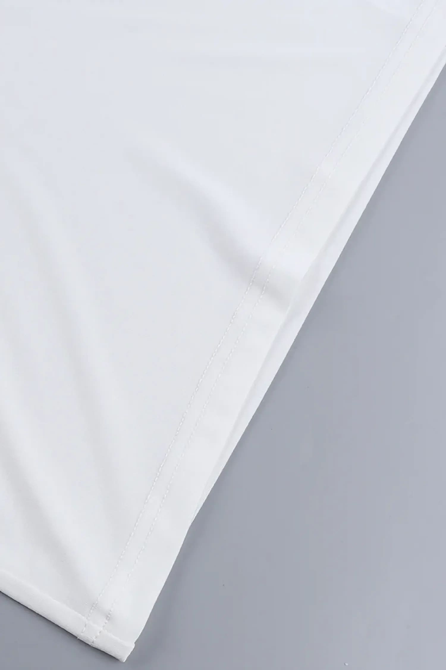 White Lace Trim Halter Cutout Mini Dress