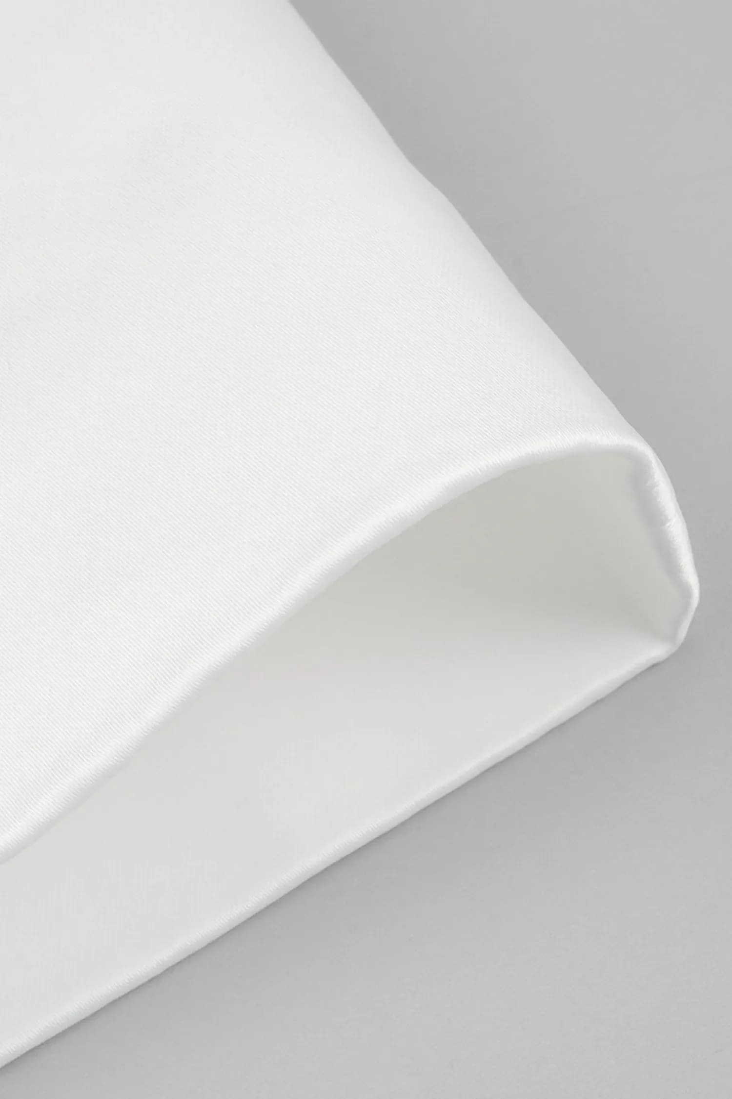 White Satin Fit & Flare Collared Mini Dress