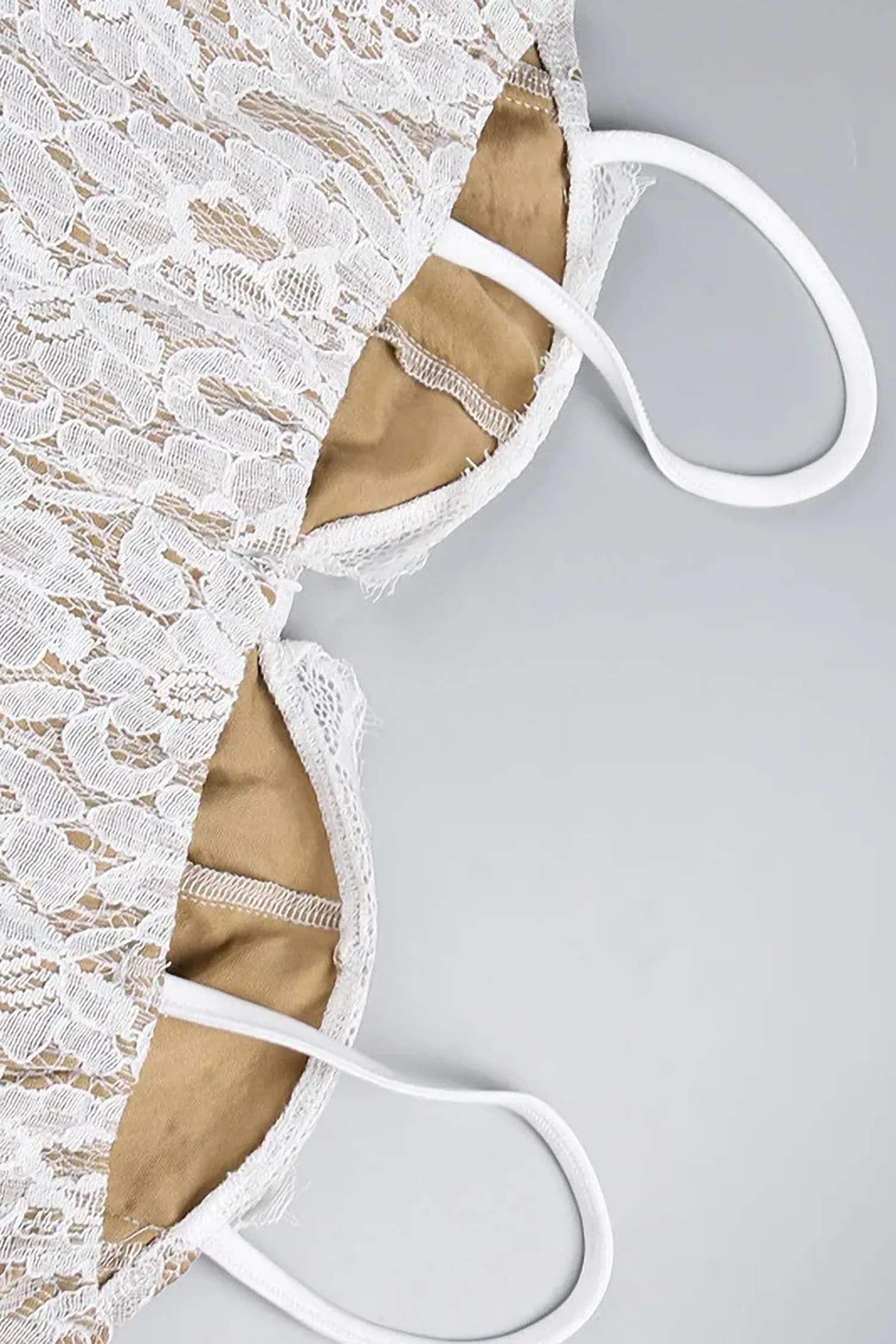 White Slit Corset Maxi Dress